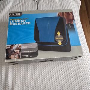 HOMEMEDICS ADJUSTABLE LUMBAR MASSAGER